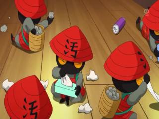 Youkai Watch - Episodio 50 - Nyanpachi-sensei Classe 3-Y - A Guerra de Limpeza da Casa dos Amano - Rochi Perdido: Cana 1, Distrito Yo-kai de Cor Vermelha