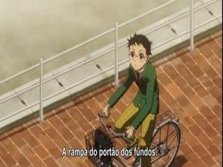 Yowamushi Pedal - Episodio 5 - 5º Percurso- A equipe de ciclismo Competitivo do Colégio Sohoku