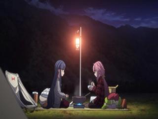 Yuru Camp - Episodio 3 - Monte Fuji e Ensopado Relaxado