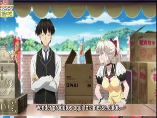 Yuusha ni Narenakatta Ore wa Shibushibu Shuushoku o Ketsui Shimashita - Episodio 8 - A filha do Rei dos Demônios antende Clientes com roupas de Banho