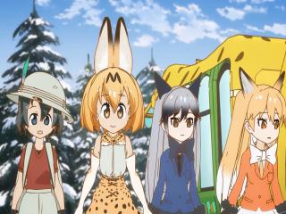 Kemono Friends - Episodio 9 - Área das Montanhas Nevadas