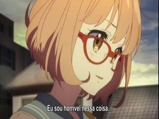 Kyoukai no Kanata - Episodio 7 - Cor das Nuvens