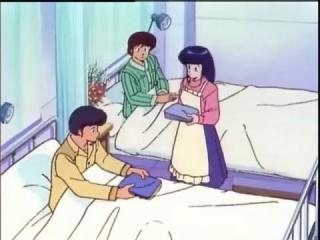 Maison Ikkoku - Episodio 43 - Faíscas de amor! Feudo Hospital de Godai e Mitaka