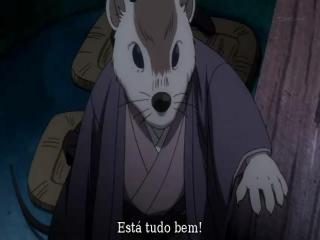 Nurarihyon no Mago - Episodio 4 - O rato das trevas devora op gato