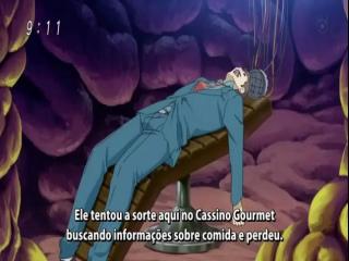 Toriko - Episodio 90 - Um jogo de cartas onde você joga sua vida! Degustação Gourmet!