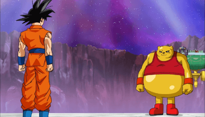 Dragon Ball Super Dublado – Episodio 33 –  Cuidado Universo 6º! Este é O Super Saiyajin Son Goku!