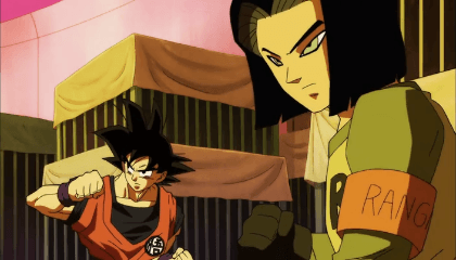 Dragon Ball Super Dublado – Episódio 87 –  Atrás dos Caçadores! Goku e Número Dezessete Se Unem!