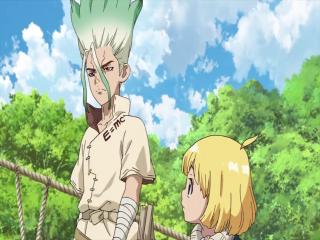 Dr. Stone - Episodio 15 - Cristalização de 2 Milhões de Anos