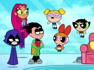 Teen Titans Go! - Episódio 144  - Os Jovens Titãs em Ação vs. As Meninas Superpoderosas