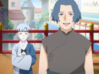 Boruto: Naruto Next Generations - Episódio 155  - O dia chuvoso de Mitsuki