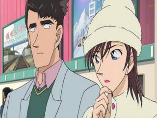 Detective Conan - Episódio 568  - Inspetor Shiratori, Memórias de Sakura! (Parte 1)