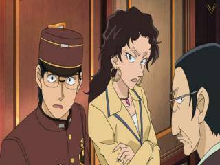 Detective Conan - Episódio 703  - O Trem Misterioso Tingido de Negro! (Encruzilhada)