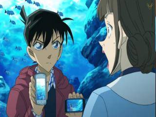 Detective Conan - Episódio 773  - O Caso do Aquário de Kudou Shinichi! (Parte 2)