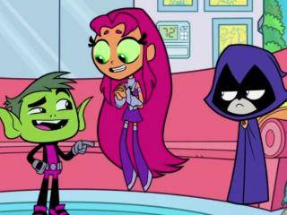 Teen Titans Go! - Episódio 220 - Nostalgia Não Substitui uma Boa História. Ética nos Negócios, Pisca, Pisca