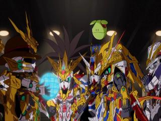SD Gundam World Heroes - Episódio 10 - A Invasão Noturna do Museu