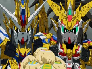 SD Gundam World Heroes - Episódio 09 - Amigo ou Inimigo? O ladrão Cavalheiro X