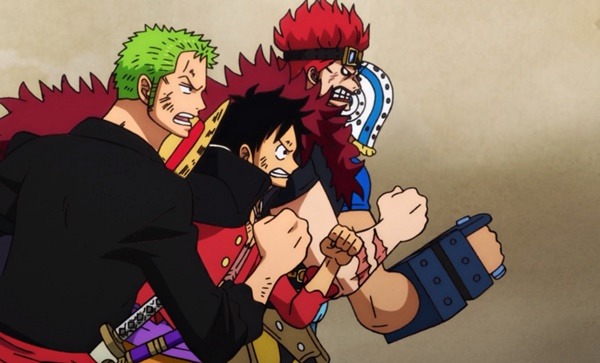 One Piece – Episódio 988 – A Chegada dos Reforços! O Comandante dos Piratas do Barba Branca!
