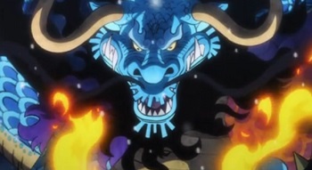 One Piece – Episódio 1003 – Espadas Heroicas! Os Bainhas Vermelhas vs. Kaido — A Revanche!